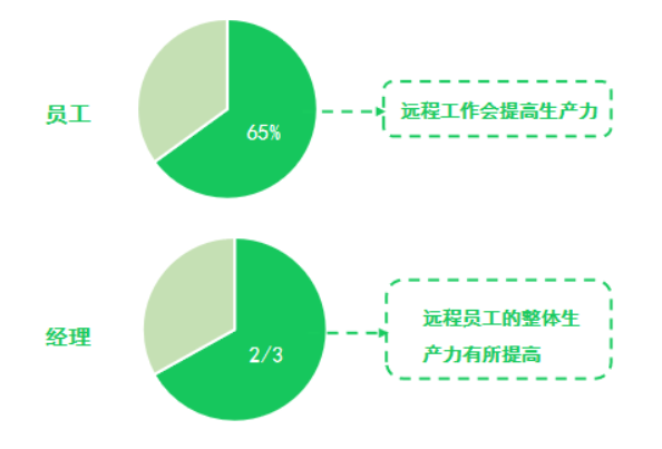 远程工作生产力情况